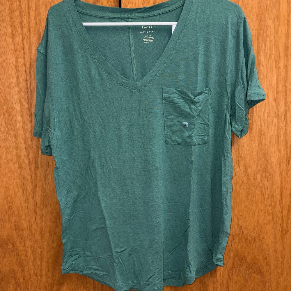 Green American Eagle T-Shirt